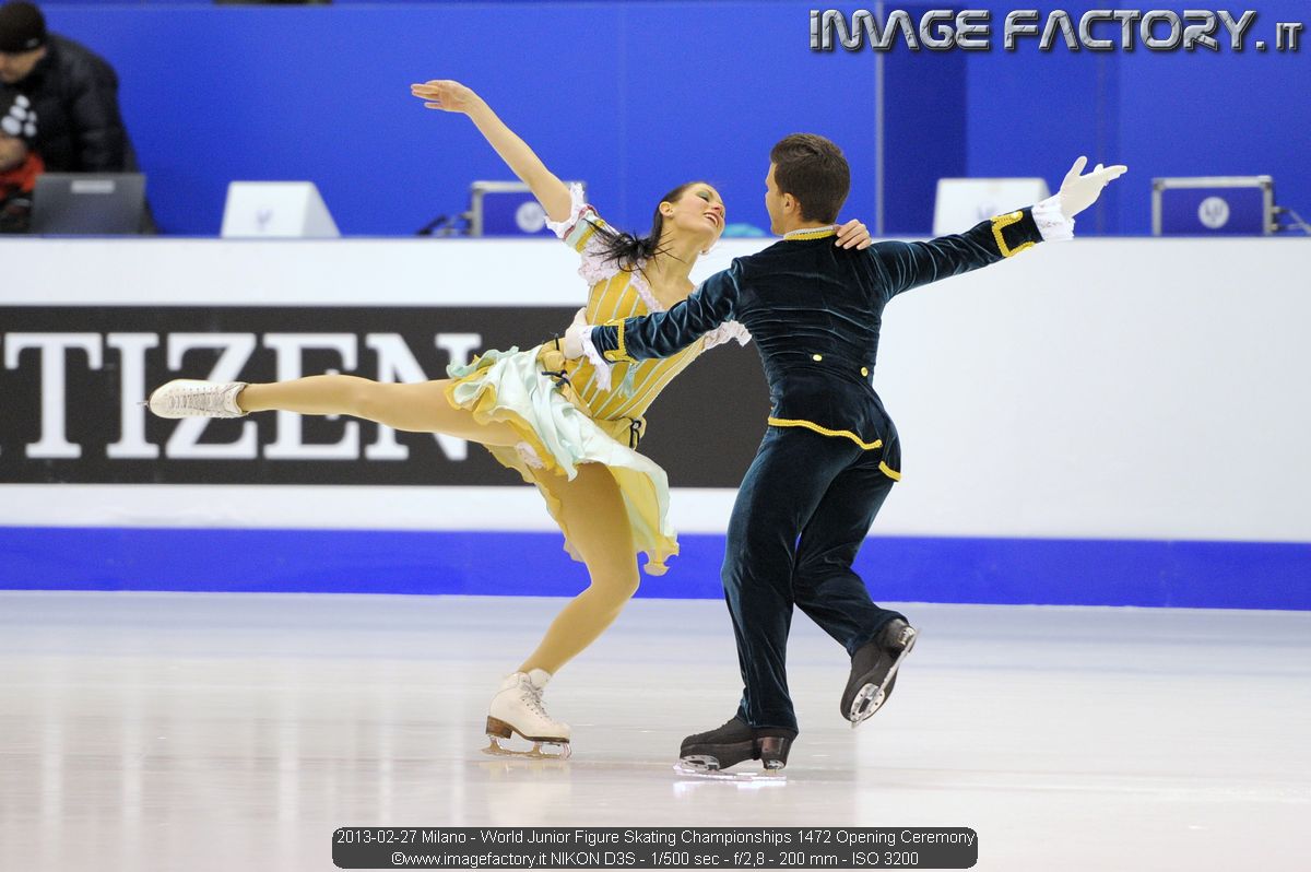 2013-02-27 Milano - World Junior Figure Skating Championships 1472 Opening Ceremony